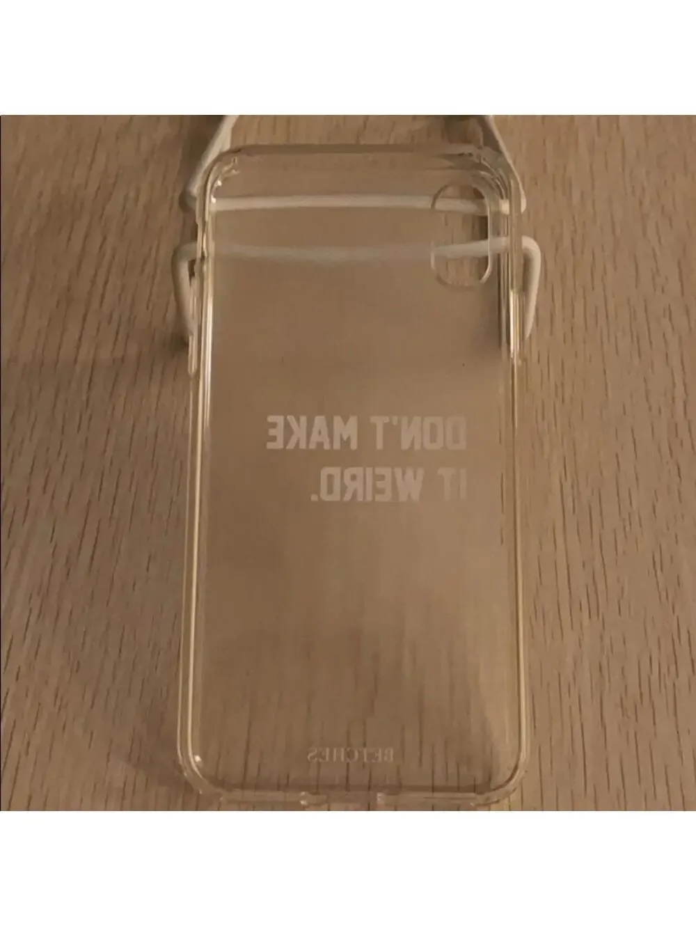 Betches Lauren Conrad X/XS frost plastic